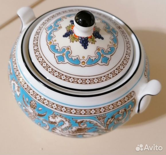 Сахарница Wedgwood Florentine Turquiose