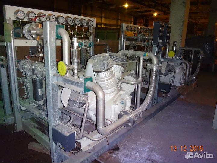 Компрессорная станция для произв. сжатого азота
