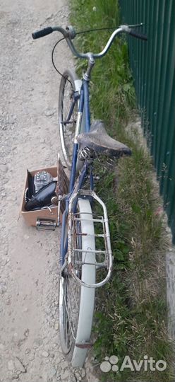 Велосипед Урал с мотором Д80