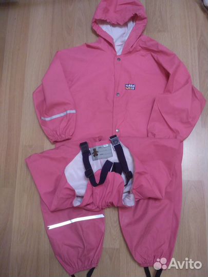 Штаны и куртка непромокаемые р128-1300, сапоги 100