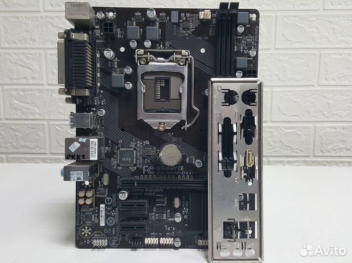 S1150 gigabyte GA-H81M-DS2-С (Intel H81)(DDR3)