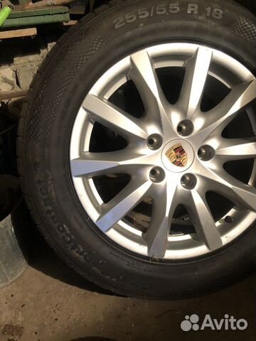 Колеса на porsche cayenne r18