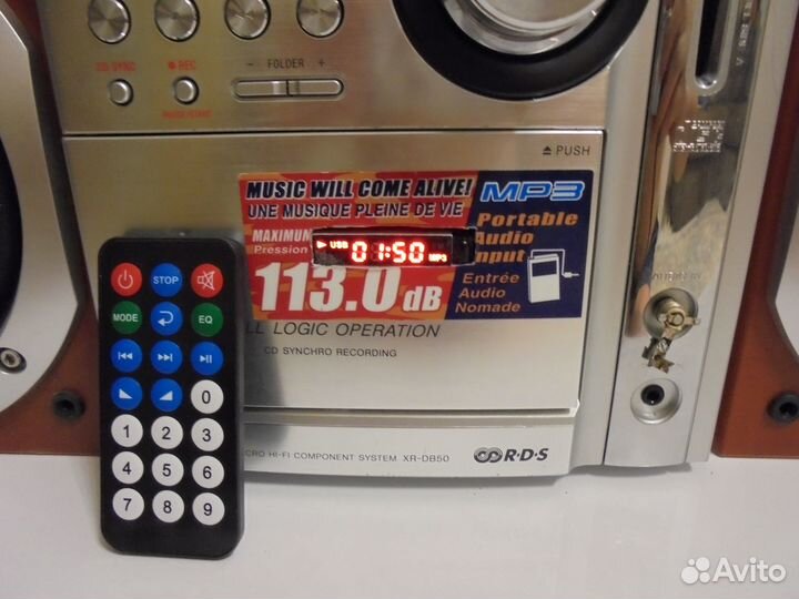 Музыкальный центр aiwa Micro HI-FI XR-DB50