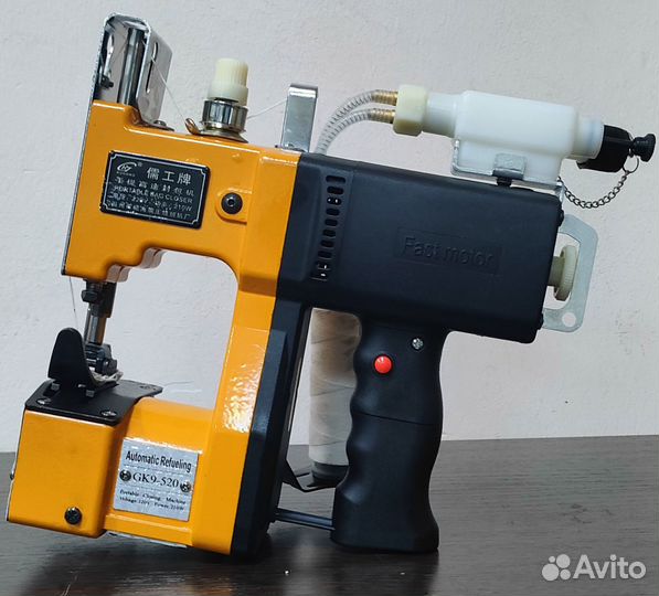 Мешкозашивочная машинка GK9-350 желтый