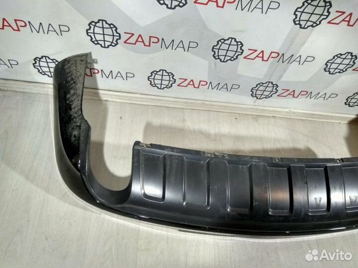 Накладка бампера нижняя задняя Audi Q7 4L