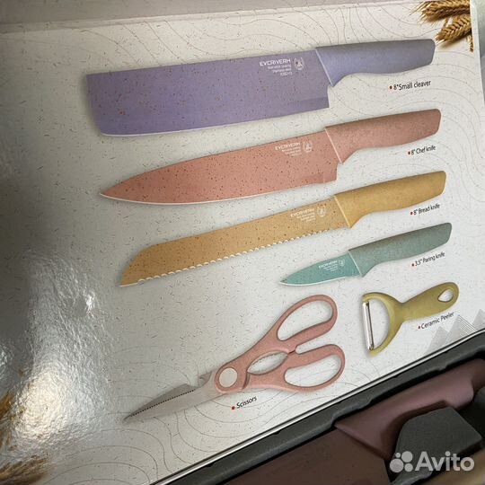 Набор кухонных ножей