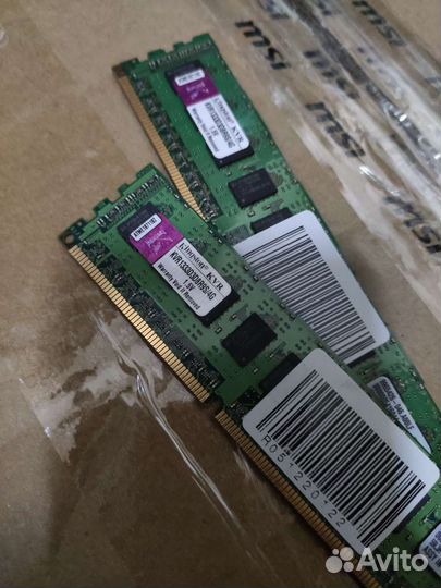 Память ECC(регистр) kvr1333d3d8r9s/4G