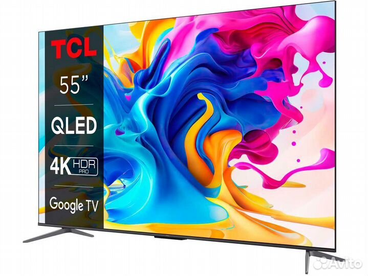 Телевизор 4к tcl55c647