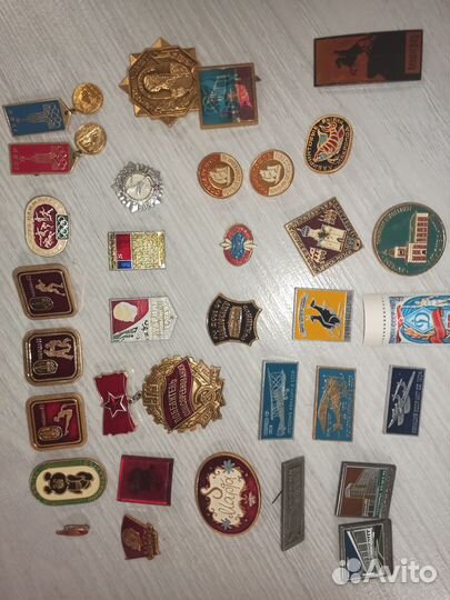 Значки СССР олимпиада 80