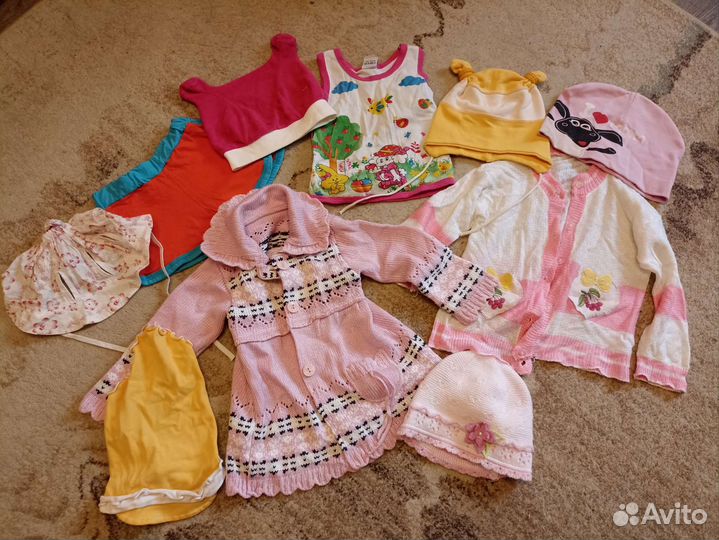 Вещи пакетом на девочку 1-2 года