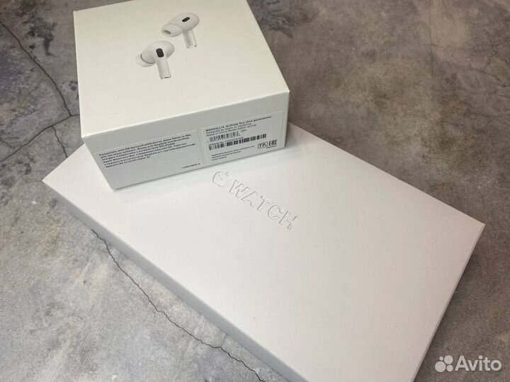 Комплект AirPods Pro 2 + Apple Watch Ultra
