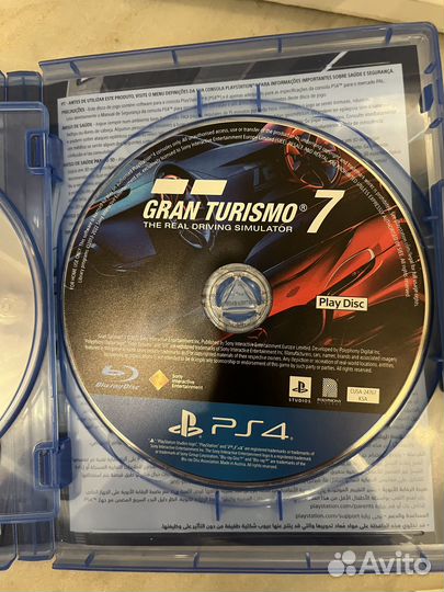 Grand turismo 7 ps4 диск