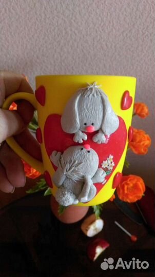 Кружка ручной работы