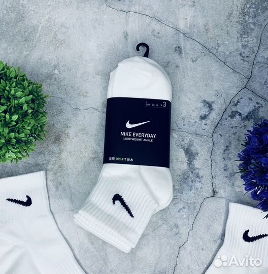 Носки Nike Ankle белые оригинал