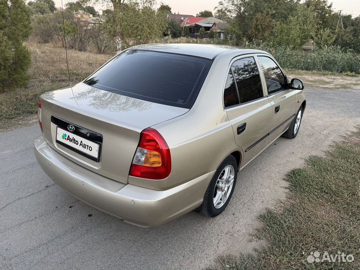 Hyundai Accent 1.5 МТ, 2005, 245 000 км