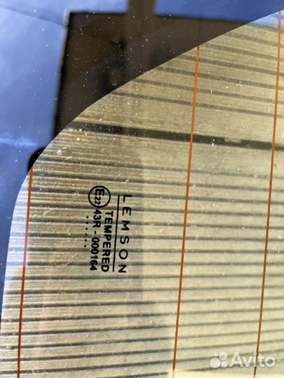 Заднее стекло hyundai getz