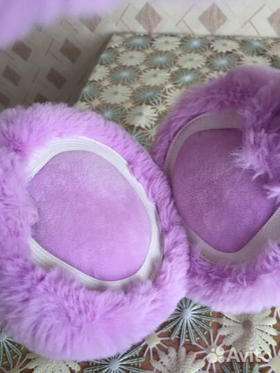 Меховые наушники единогор