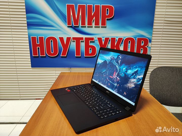 Мощный ноутбук Acer с гарантией / Ryzen / 8gb