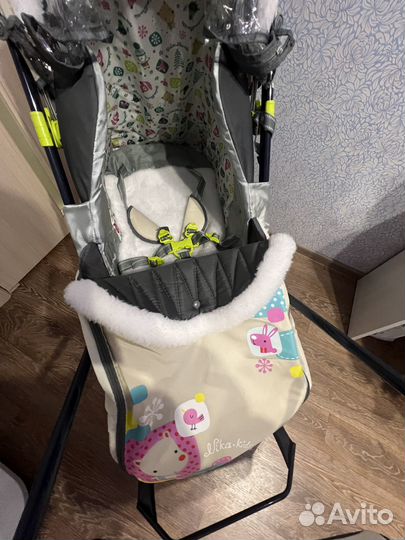 Детские санки коляска