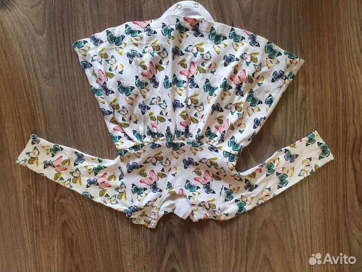 Детская одежда для девочек 74 80 пакетом