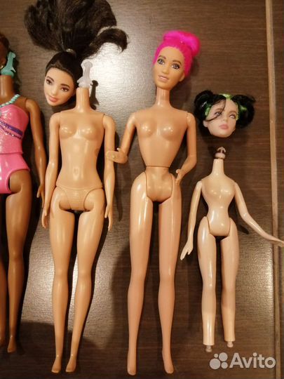 Лот тел и голов, Barbie и другие