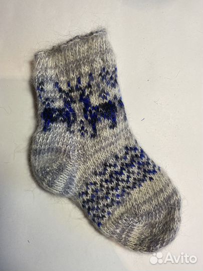 Носочки детские пуховые