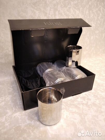 Кинг набор из 6 стаканов для виски. Цептер