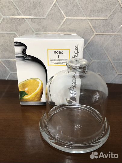 Блюдо для лимона с крышкой/лимонница d10