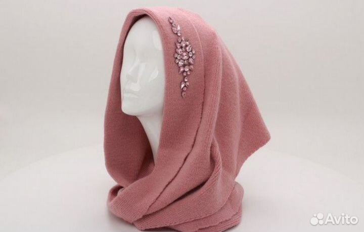 Капор (косынка)женский шерсть