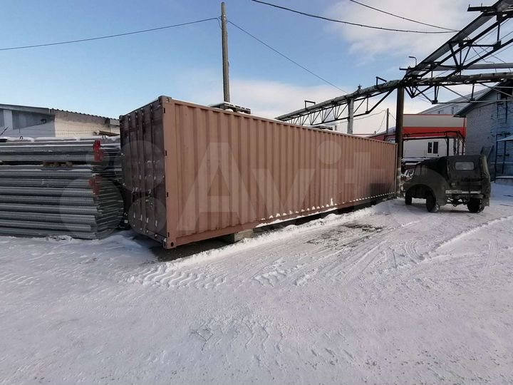 Сдаётся контейнер (весь) под склад, 30 м2