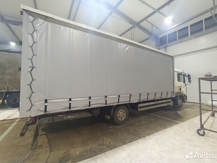 Тент пвх на грузовой и легковой транспорт