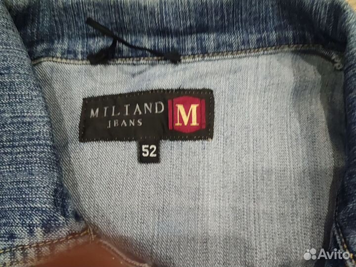 Джинсовый костюм мужской Miliand Jeans
