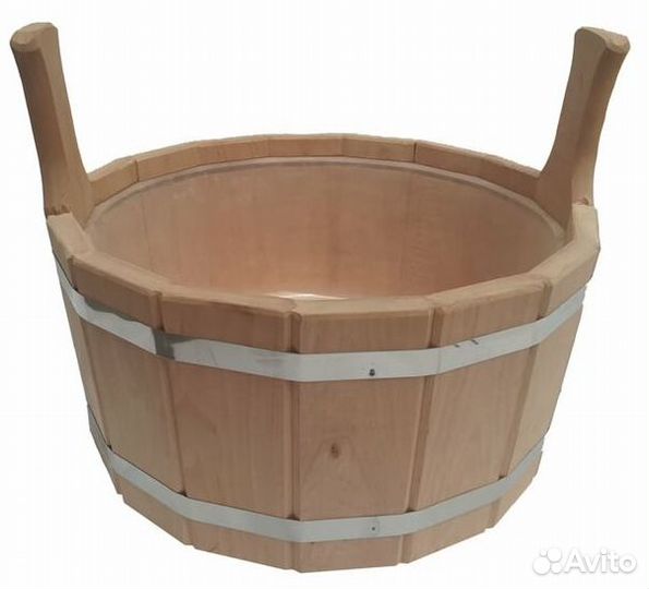 Шайка Cooper c пластиковой вставкой 20 л (ольха)