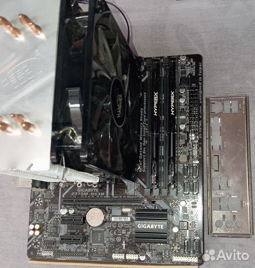 Комплект игрового пк i7 8700K + Z370 + 32GB +кулер