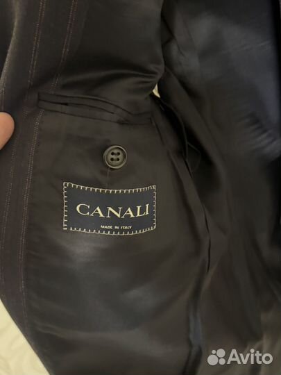 Костюм мужской синий Canali