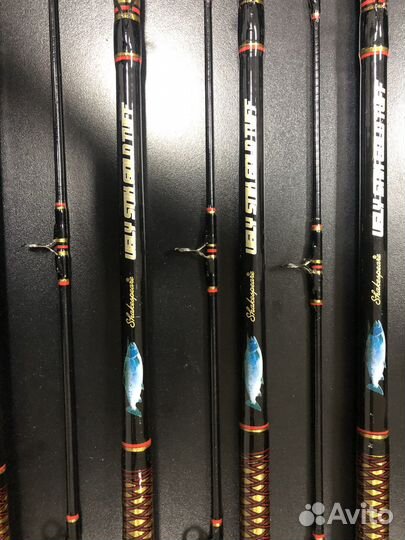 Троллинговый набор: Abu Garcia 7000i, Shakespeare