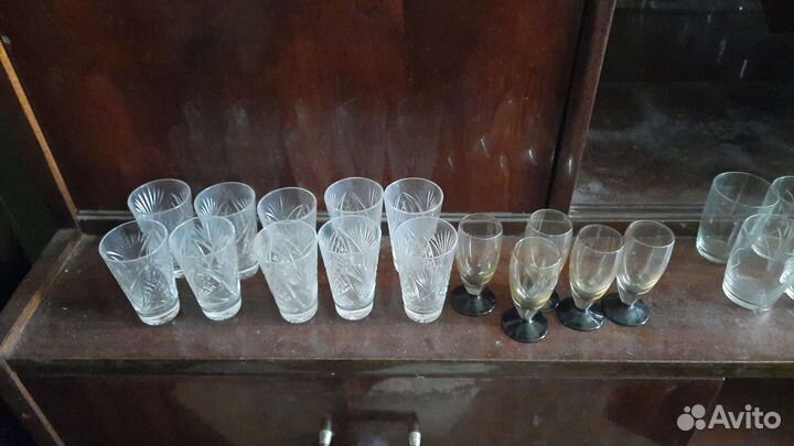 Ваза конфетница хрусталь стекло винтаж СССР