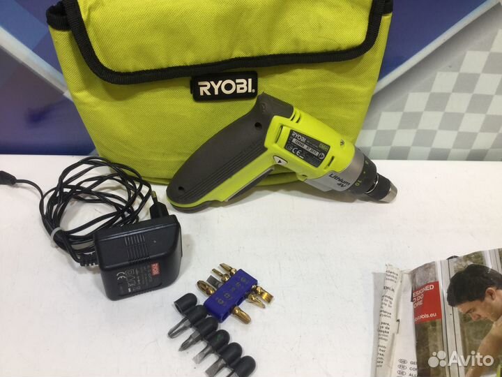 Отвертка аккумуляторная Ryobi CSD41 №1