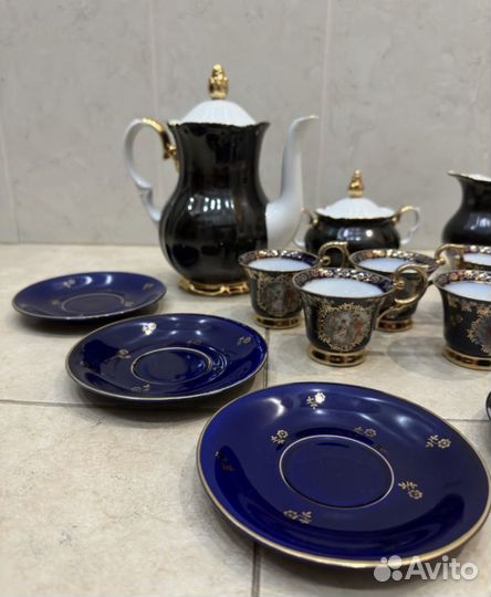 Кофейный сервиз Мадонна гдр