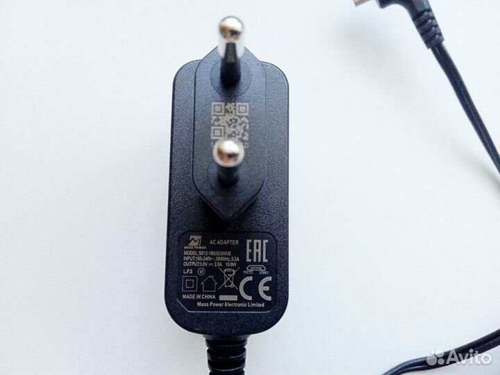 Блок питания 5V 2A microUSB s012-1b050200ve