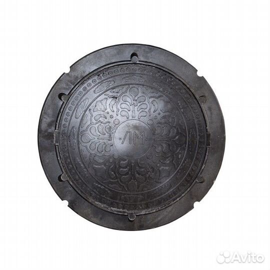 Люк полимерно-песчаный 1,5 тонны (Чёрный)