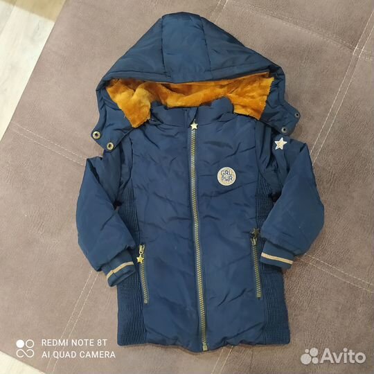 Курточка для девочки 86