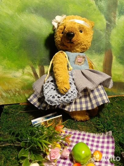 Мишка тедди ручная работа