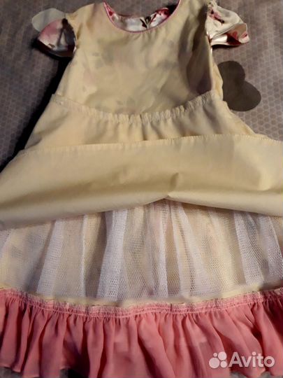 Вечернее платье на девочку с 3 до 5 л