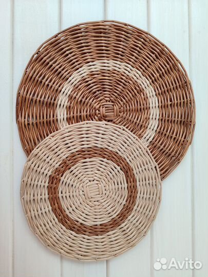 Плейсмат плетеный