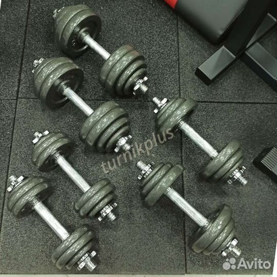 Гантели 15 кг 20 кг и 30 кг чугунные