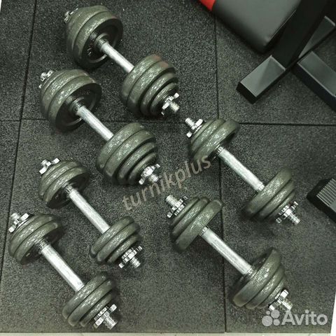 Гантели 15 кг 20 кг и 30 кг чугунные