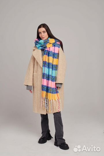 Женский теплый платок