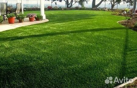 Укладка газона