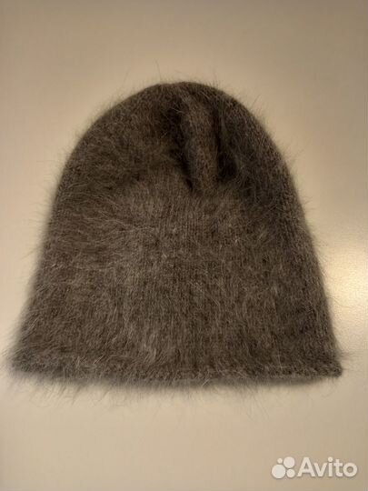 Шапка из пуха норки бини